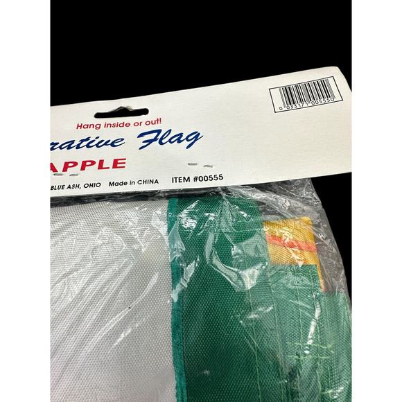 Vtg Artistic Flags PINEAPPLE Decor 28”x40” Garden Summer Day Tropical Yard Party - Picture 8 of 12